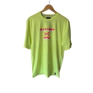 Vintage 90s BUM Bad Unit Mob MCMXCII Premium Good Neon Green T-Shirt Men's